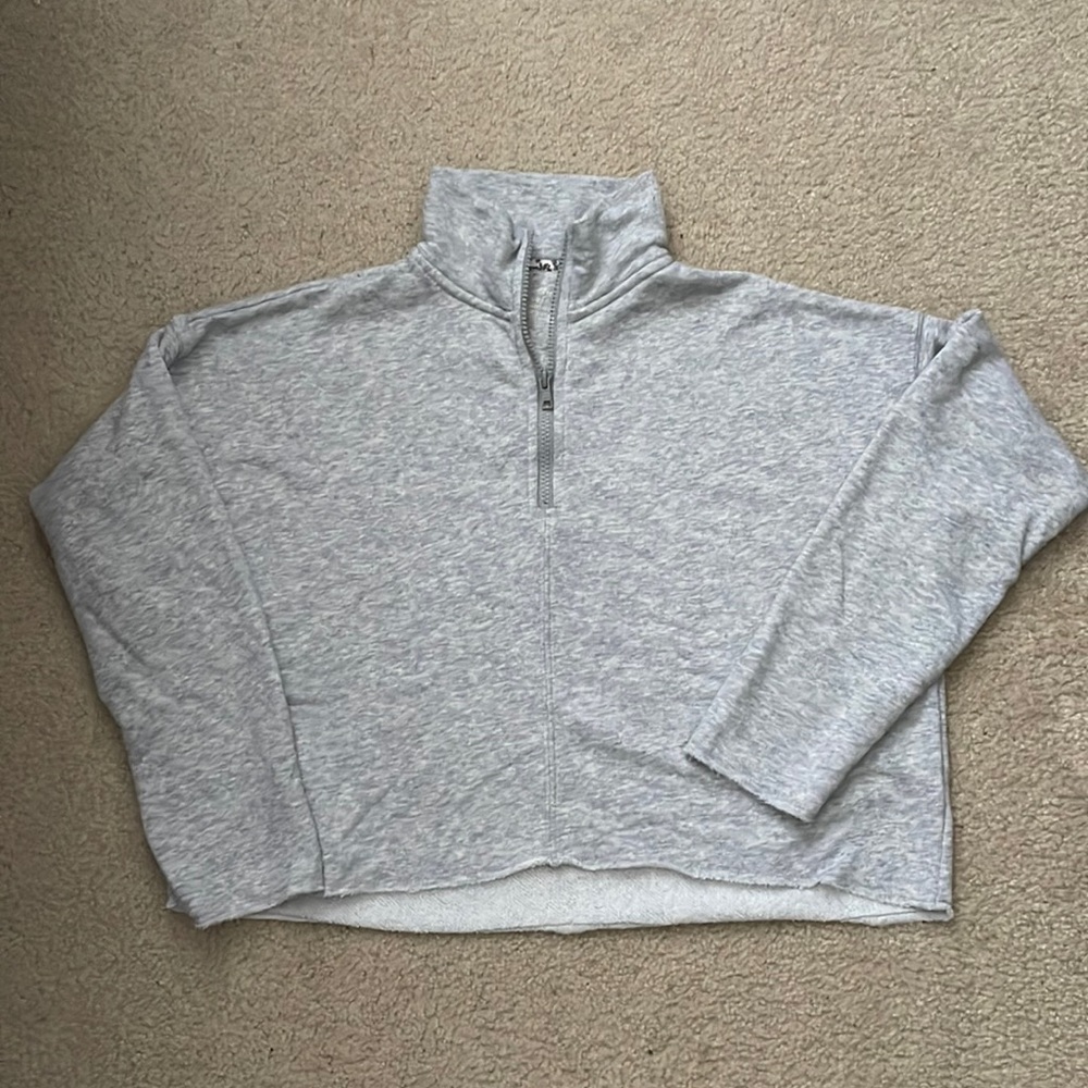 ❌❌SOLD!!!❌❌ Aerie cropped quarter zip up sweatshirt
